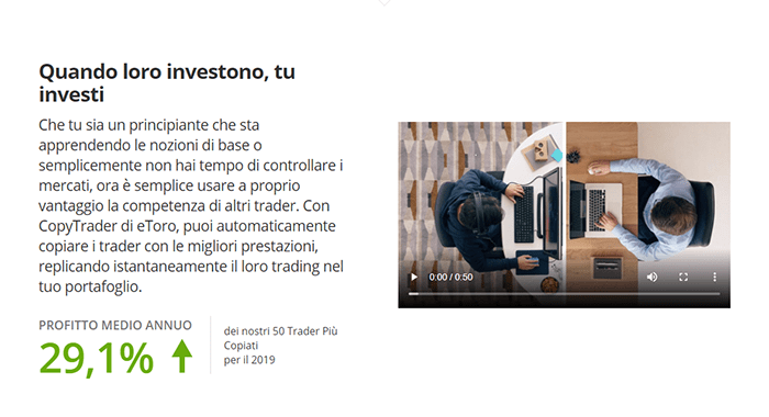 copiare trader copy trading automatico