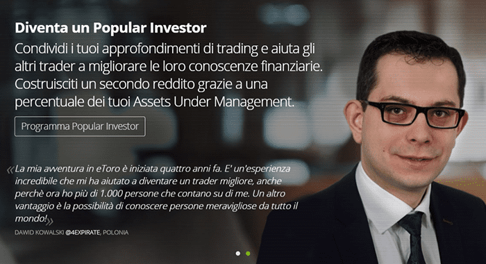 trading automatico bitcoin popular investor