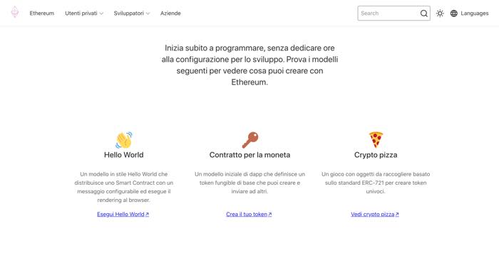 ethereum come funziona programmazione