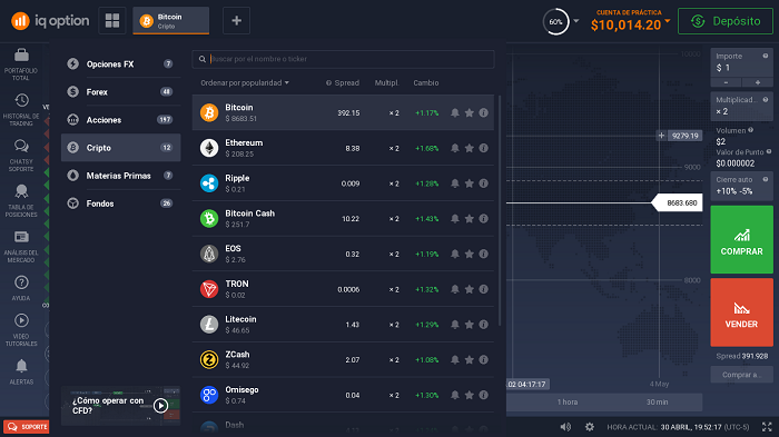iq option criptovalute