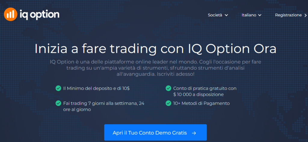 iq option market maker registrazione