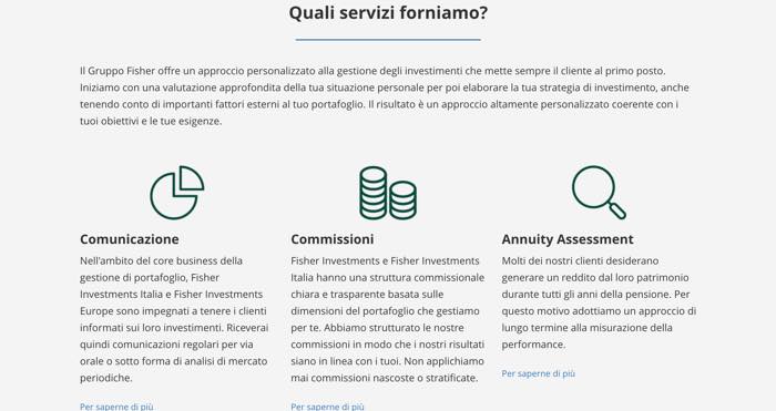 fisher investments servizi