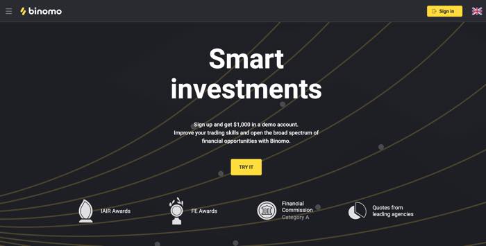 binomo trading