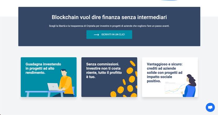 criptalia piattaforma