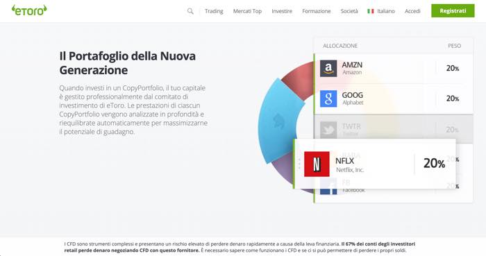 investire portafoglio etoro